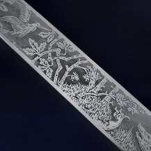 German Weimar Period Hunting or Forestry Association Hirschfanger, By E and F Horster, Solingen - 12